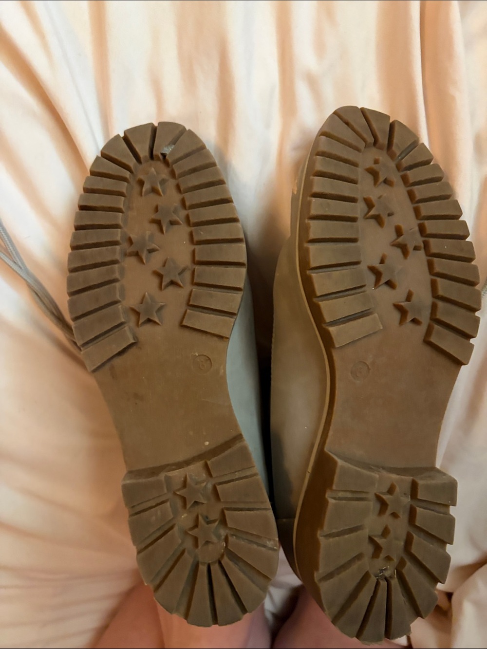 Taupe Lace-Up Ankle Boots - Picture 3 of 3